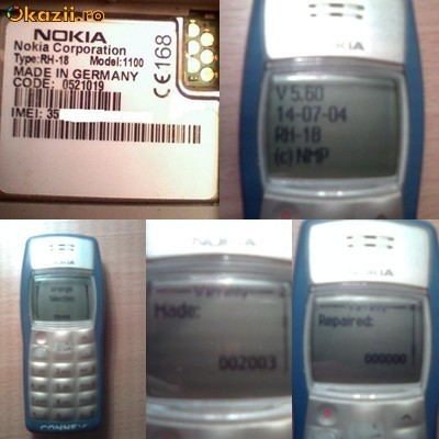 nokia 1100 rh 18 maden germani foto mare