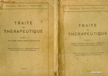 med, Prof.Dr. A. Teohari - Traite de Therapeutique (2 vol.) foto