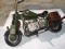 EX5 Motocilceta de colectie din  metal Army,L 30 cm