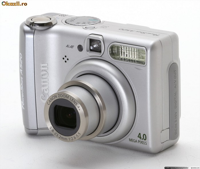 Canon PowerShot A520 + ACCESORII foto mare