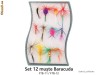 Momeli/muste Baracuda set 12buc FTB-11/FTB-12
