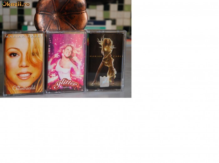 Casete preinregistrate originale - Mariah Carey vol I-III - 3buc. foto mare