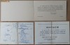 Invitatie Liceul Militar Dimitrie Sturdza , 1931, Felicitare Ministrul de Interne