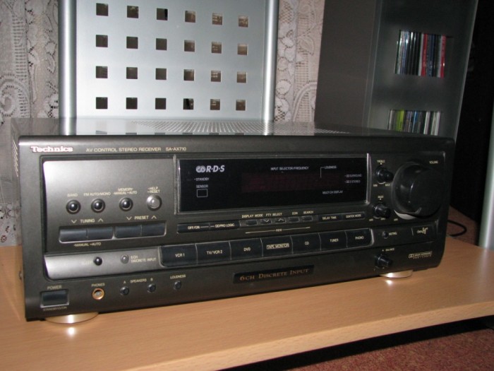 Vand amplituner Receiver Technics SA-AX 710 foto mare