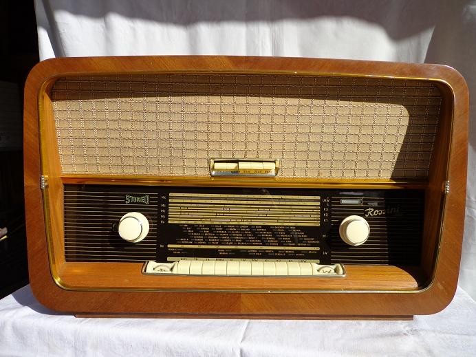 Radio cu lampi stereo ROSSINI foto mare