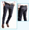Pantaloni Burberry London - negri si bleumarin - Slim Fit Conici - Fashion Casual Office - Editie Limitata - LICHIDARE D