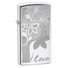 Zippo - Flower (Slim) 24816  - Sigilata si Originala
