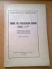 CODUL DE PROCEDURA CIVILA CAROL AL II-LEA - DECRETAT SUB NR. 3994 DIN 7 NOIEMBRIE 1939 SI PUBLICAT IN MO, PARTEA I-A NR. 259 DIN 8 NOIEMBRIE 1939