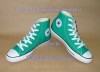 TENISI INALTI stil GHETE (BASCHETI) de la CONVERSE culoarea VERDE
