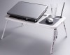 Masuta pliabila pentru laptop cu doua ventilatoare - E-TABLE
