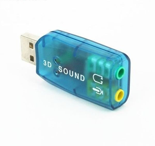Продажа Звуковая карта USB 3D Sound 5.1, Описание, цена Звуковая карта USB
