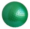 Minge verde pentru fitness si masaj - 55 cm diametru - cu pompa - pentru persoanele cu inaltme intre 1,40 - 1,60 m -