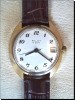 ceas mecanic Poljot, barbatesc, 17 jewels, placat aur, anii 70, functional