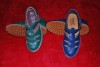 Pantofi piele naturala 100% interior exterior Clujana pentru copii,tip sandale, albastru, verde, albastru, mai multe marimi - vezi descrierea!!!
