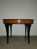 Set mobila veche antica din lemn masiv compus din 08 piese: sifonier, 2 dulapuri, comoda, vitrina, masa, 2 noptiere