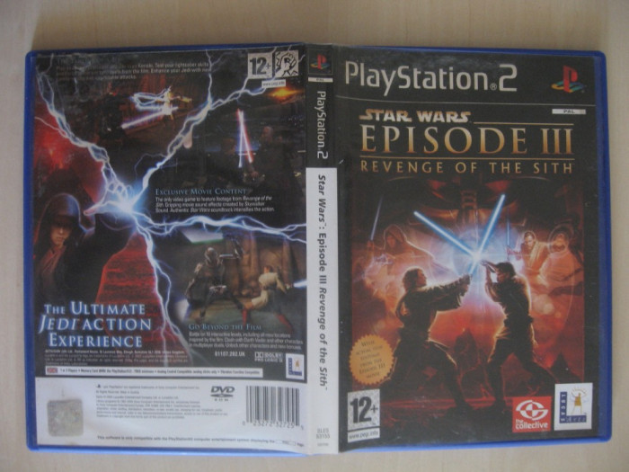 STAR WARS EPISODE III 3 REVENGE OF THE SITH PAL JOC PS2 - Okazii ...