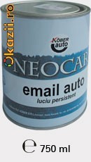 Vopsea Email Auto Neocar KOBER 0,75 foto mare Vopsea Email Auto Neocar KOBER 0,75 foto mare