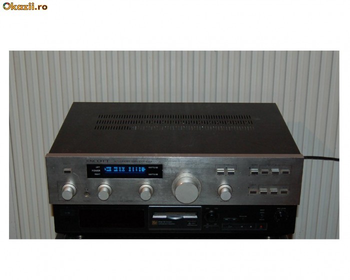 AMPLIFICATOR ( STATIE ) VINTAGE SCOTT 425A MADE IN USA foto mare AMPLIFICATOR ( STATIE ) VINTAGE SCOTT 425A MADE IN USA foto mare